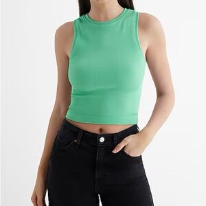 Express Body Contour Ribbed Top